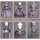 Classical Puppets The Land Where Roses Slumber T-Shirt Blouse Corset Top Skirts JSK and OPs(Limited Pre-Order/4 Colours/Full Payment Without Shipping)